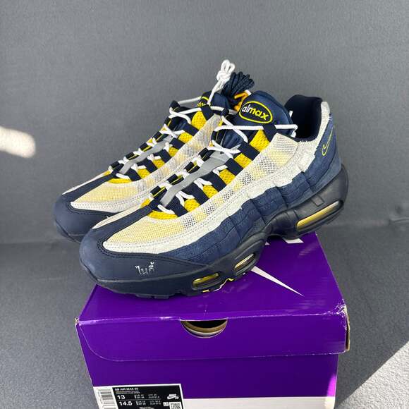 Nike SB x Eric Koston Air Max 95 'Obsidian Speed Yellow' (HQ8492-400) - Picture 4 of 6